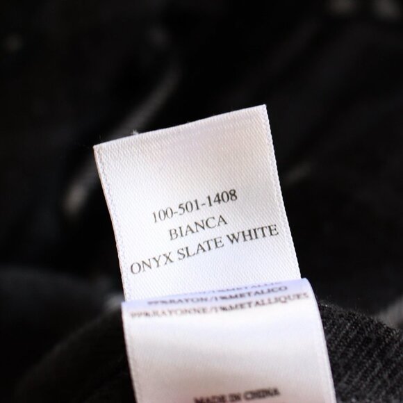 Rails Bianca Shirt Dress in Onyx Slate White - Small - Picture 10 of 11